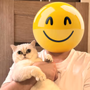 That's me with the cat
